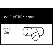 Marley 95° Junction 65mm - RJ65